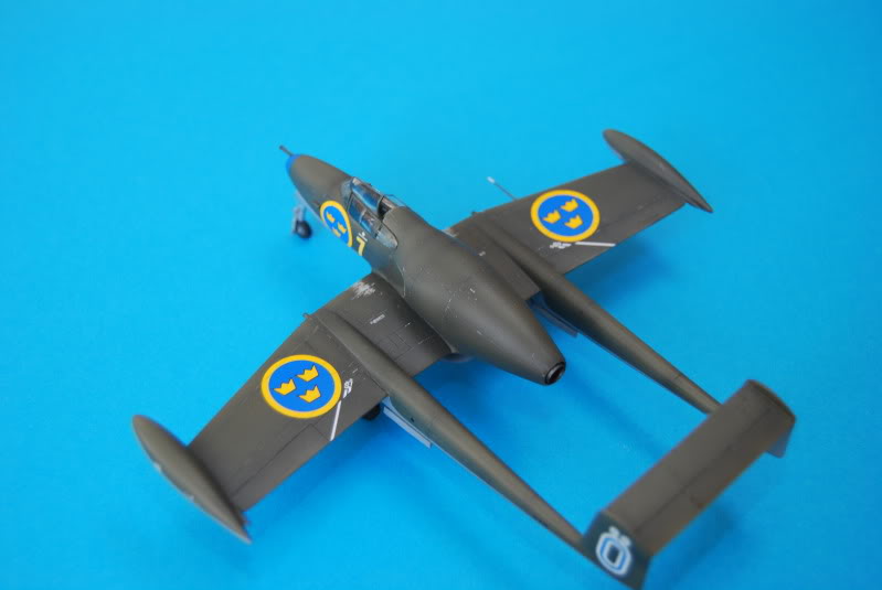 画像: スペシャルホビー 1/72 スウェーデン・サーブA-21Rジェット攻撃機【プラモデル】 