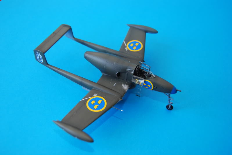 画像: スペシャルホビー 1/72 スウェーデン・サーブA-21Rジェット攻撃機【プラモデル】 