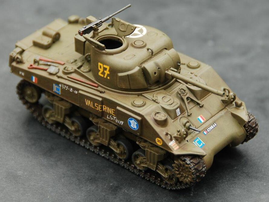 画像: エレール 1/72 M4A2 シャーマン戦車【プラモデル】