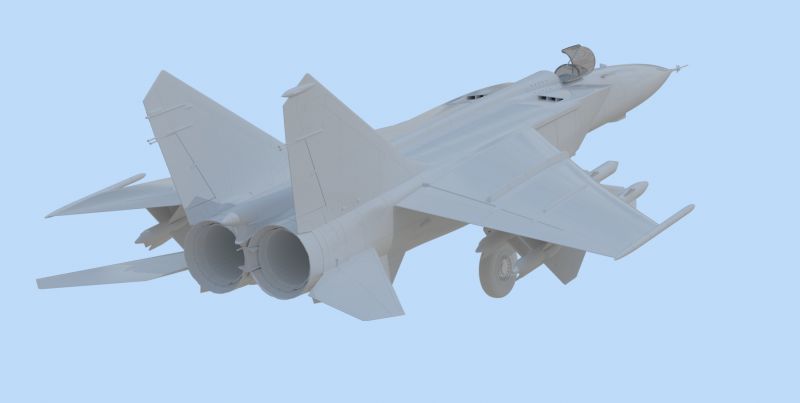 画像: ICM 1/48 MiG-25 PD フォックスバットE【プラモデル】