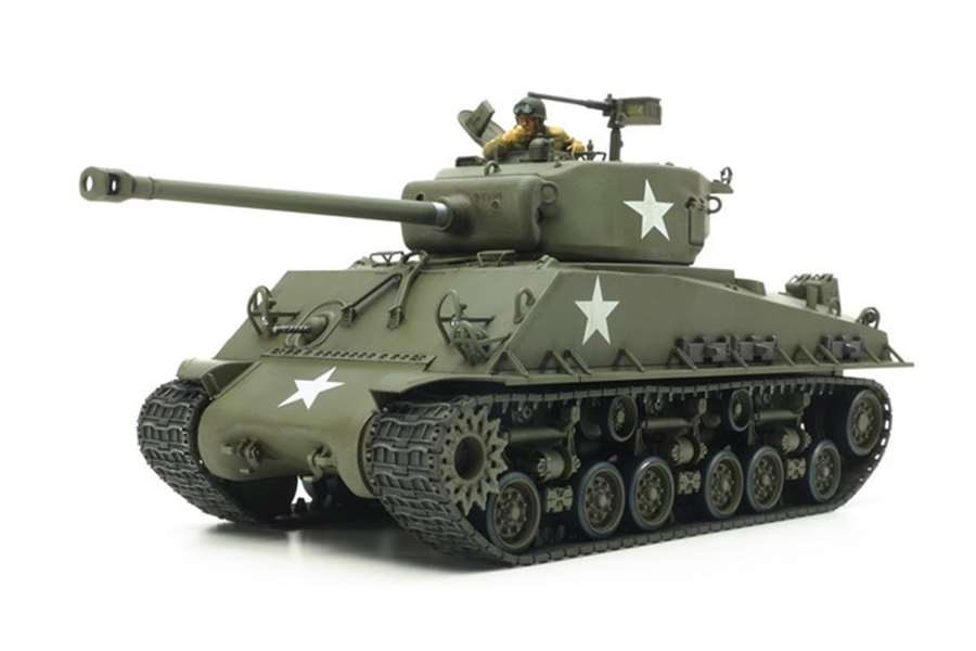 画像1: タミヤ 1/48 アメリカ戦車 M4A3E8 シャーマン イージーエイト【プラモデル】