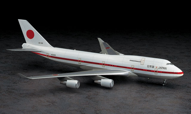 画像: ハセガワ 1/200 日本政府専用機 ボーイング 747-400【プラモデル】