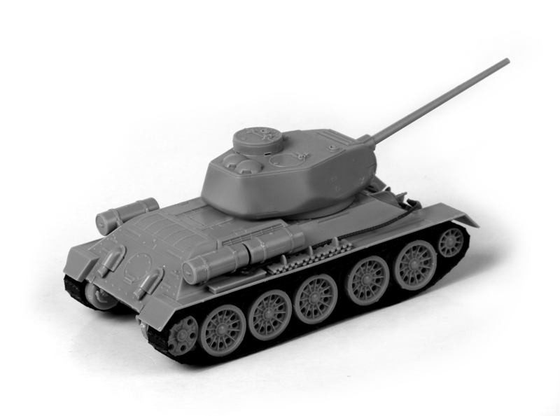 画像: ズベズダ 1/72 T34/85 ソビエト中戦車【プラモデル】