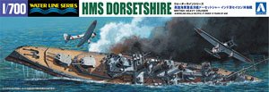 画像1: アオシマ 1/700 英国 重巡洋艦ドーセットシャー インド洋セイロン沖海戦【プラモデル】