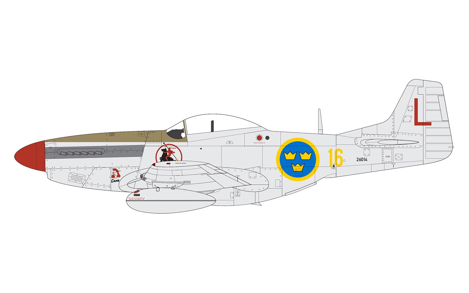 画像: エアフィックス 1/48 ノースアメリカン F-51Dマスタング【プラモデル】