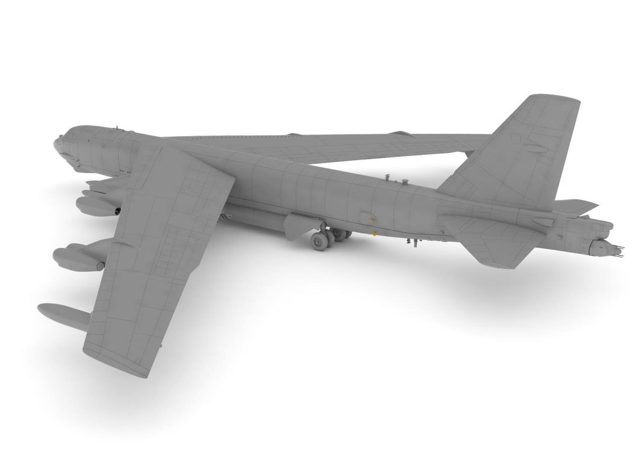 画像: モデルコレクト 1/72 B-52G ストラトフォートレス 戦略爆撃機【プラモデル】