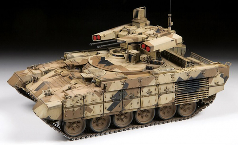 画像: ズベズダ 1/35 BMPT-72 ”ターミネーター2”火力支援戦闘車【プラモデル】