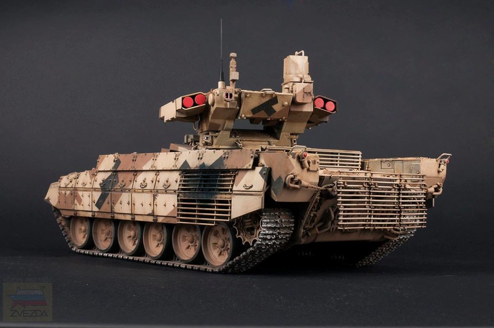 画像: ズベズダ 1/35 BMPT-72 ”ターミネーター2”火力支援戦闘車【プラモデル】