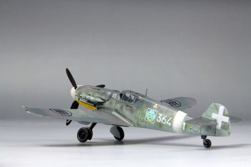 画像: ファインモールド 1/72 メッサーシュミット Bf109 G-6"イタリア空軍"【プラモデル】