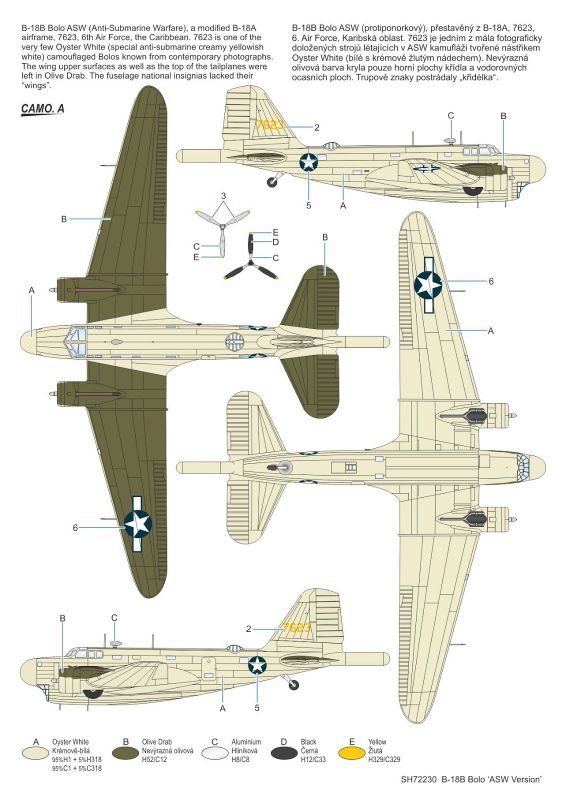 画像: スペシャルホビー 1/72 米・ダグラスB-18Bボロ・対潜哨戒機【プラモデル】 