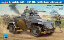 画像1: ホビーボス 1/35 ドイツ Sd.Kfz.221 軽装甲車 初期型【プラモデル】