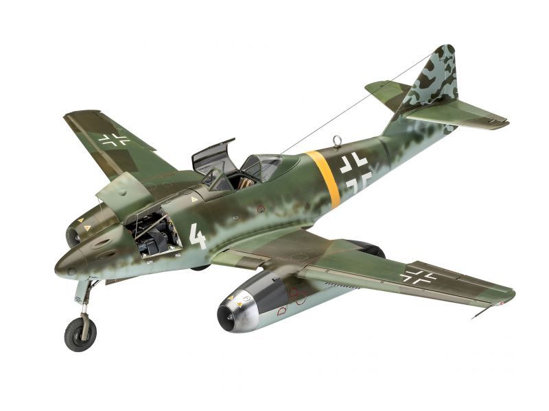 画像: ドイツレベル 1/32 メッサーシュミット Me262A-1/A-2 ジェット戦闘機【プラモデル】 