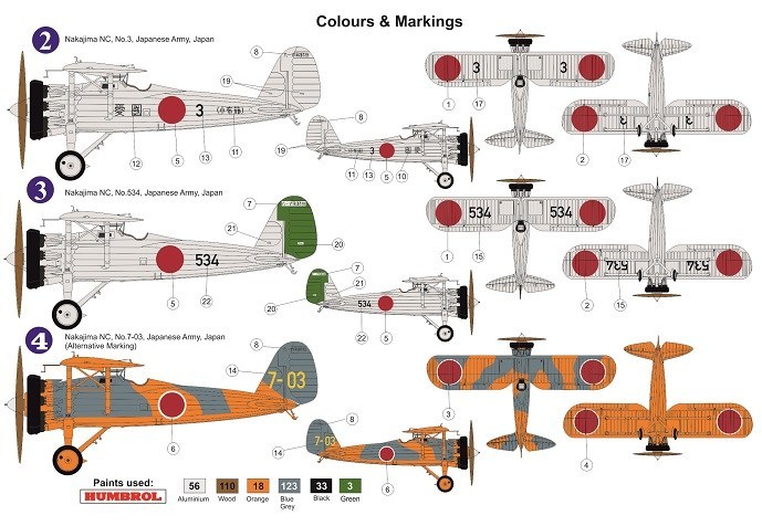 画像: AZモデル 1/72 九一式戦闘機 日本陸軍飛行戦隊 【プラモデル】 