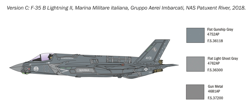 画像: イタレリ 1/72 F-35B ライトニングII 【プラモデル】 