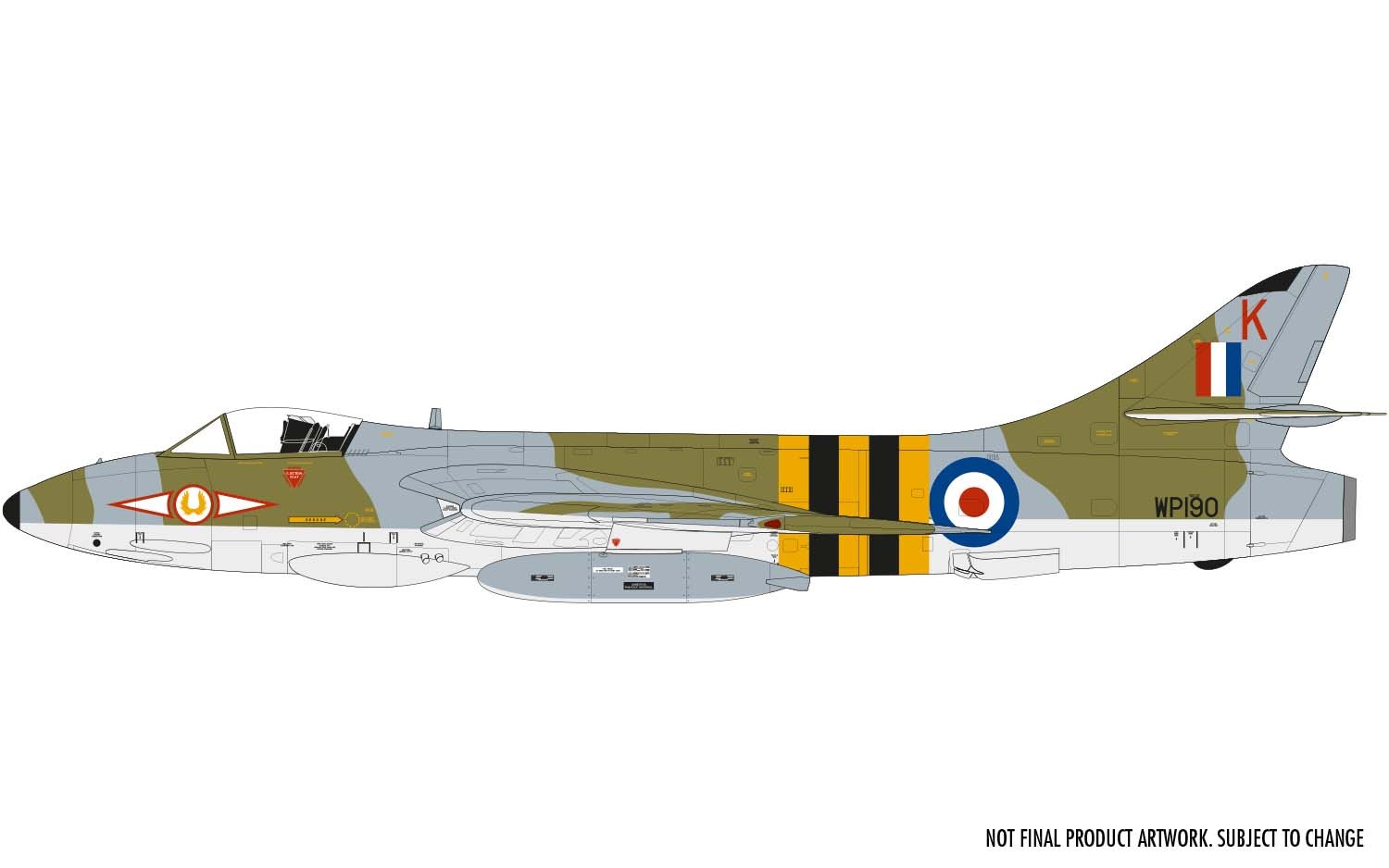 画像: エアフィックス 1/48 ホーカーハンター F.4/F.5/J34【プラモデル】 