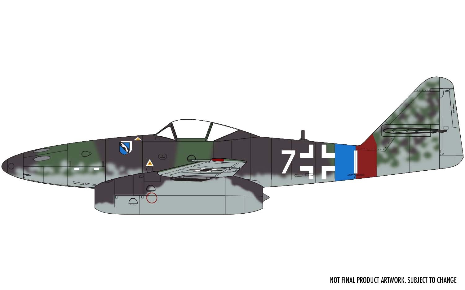 画像: エアフィックス 1/72 メッサーシュミット Me262A-2a ”シュトゥルムフォゲル”【プラモデル】 