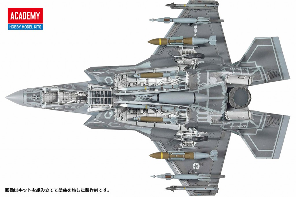 画像: アカデミー 1/72 F-35B ライトニングII “アメリカ海兵隊 VMFA-121グリーンナイツ”【プラモデル】 