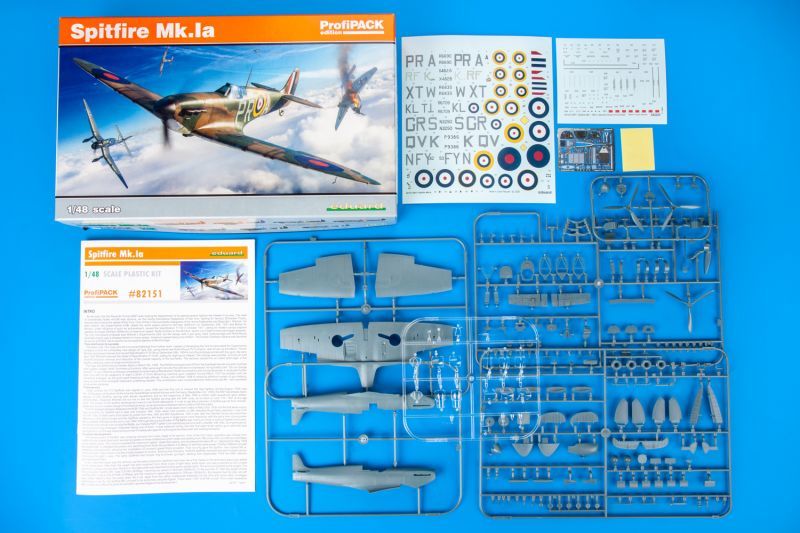 画像: エデュアルド 1/48 スピットファイア Mk.Ia プロフィパック 【プラモデル】