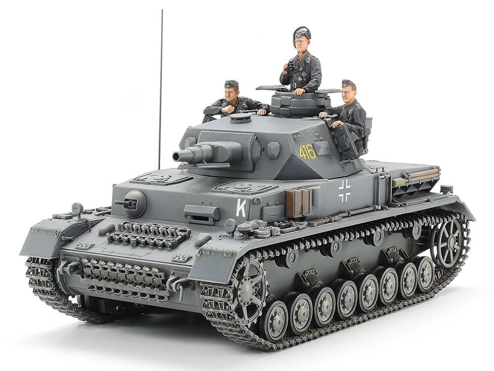 画像: タミヤ 1/35 ドイツIV号戦車F型【プラモデル】 