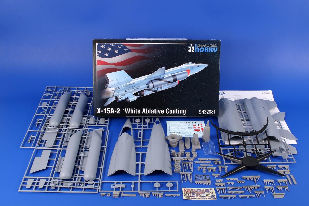 画像: スペシャルホビー 1/32 米・X-15A-2ホワイト・アブレーション塗装【プラモデル】