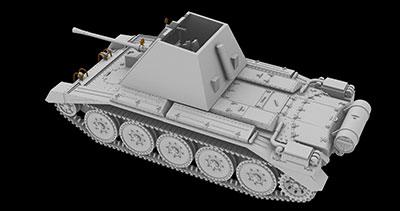 画像: IBG 1/72 英・クルセーダー対空砲自走砲III型40mmボフォース対空砲I型【プラモデル】