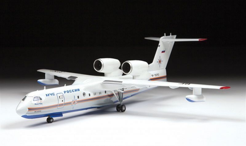 画像: ズベズダ 1/144 ベリエフ Be-200ES”アルタイル”多目的水陸両用機【プラモデル】 