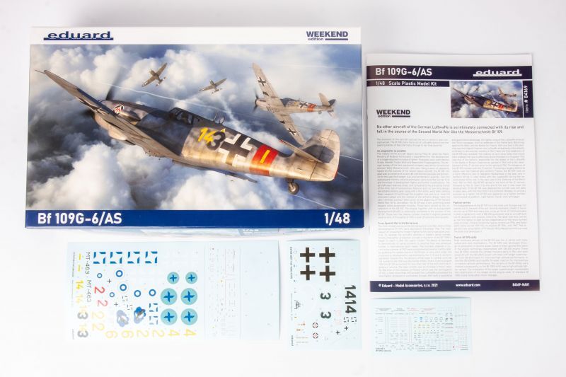 画像: エデュアルド 1/48 メッサーシュミットBf109G-6/AS ウィークエンドエディション【プラモデル】