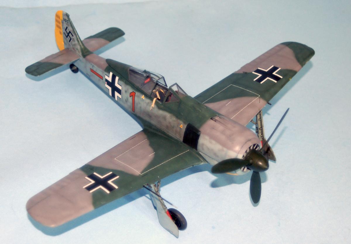 画像: パシフィックコーストモデル 1/32 フォッケウルフ Fw190A-1/2/3【プラモデル】