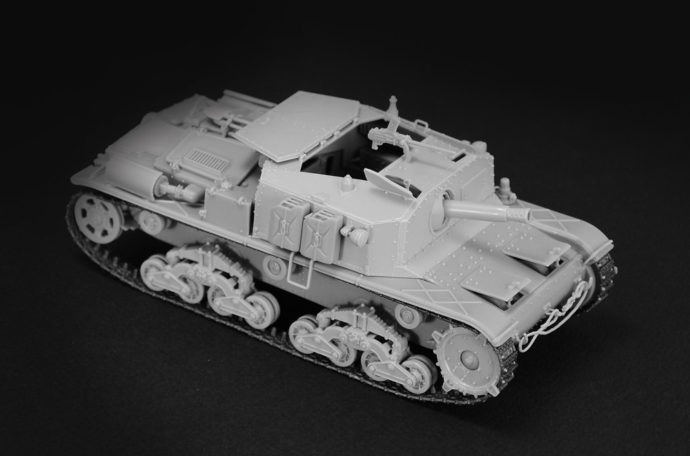 画像: イタレリ 1/35 セモベンテ M42 da 75/18【プラモデル】