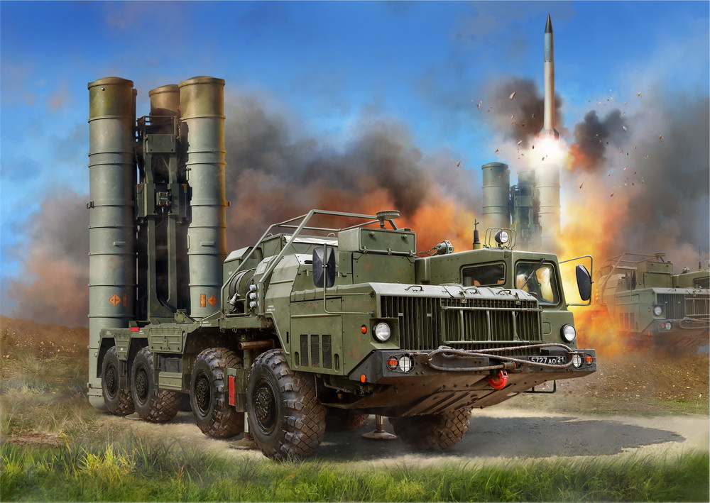 素晴らしい価格 1/35 ロシア陸軍 S400 防空ミサイルシステム 組立塗装 