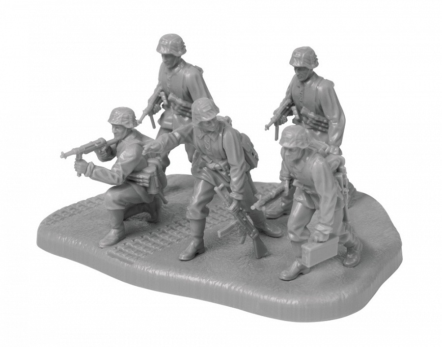 画像: ズベズダ 1/72 ドイツ 装甲擲弾兵 WWII【プラモデル】