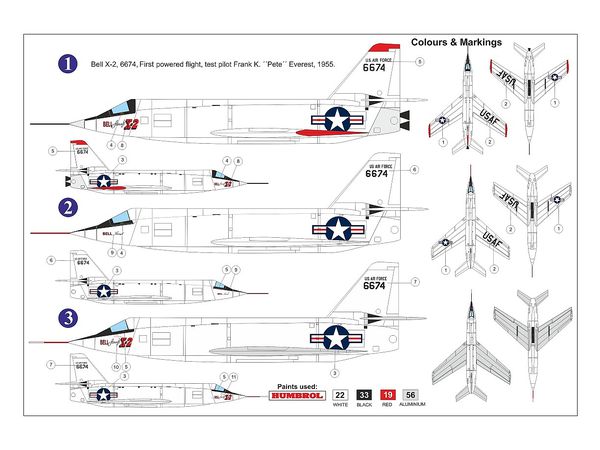 画像: AZモデル 1/72 ベルX-2 スターバスター 機体番号6674【プラモデル】 