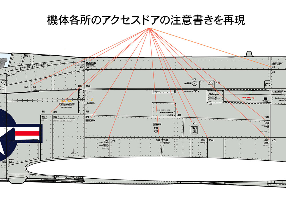 画像: タミヤ 1/48 F-4ファントムII 米海軍用アクセスドアデカールセット【プラモデル用デカール】