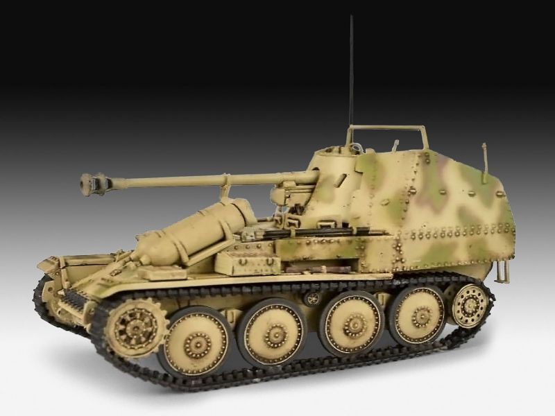 画像: ドイツレベル 1/72 Sd.Kfz.138 マーダーIII Ausf.M【プラモデル】 