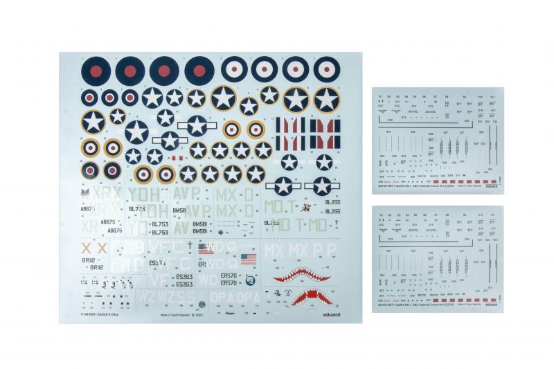 画像: エデュアルド 1/48 イーグルズコール スピットファイア Mk.Vb/Vc デュアルコンボ リミテッドエディション【プラモデル】 