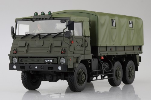 画像1: アオシマ 1/35 陸上自衛隊 73式大型トラック(SKW-464)【プラモデル】