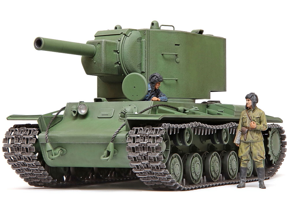 画像: タミヤ 1/35 ソビエト重戦車 KV-2【プラモデル】