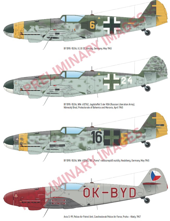 画像: エデュアルド 1/48 Bf109G-10 WNF/ダイアナ ウィークエンドエディション【プラモデル】 