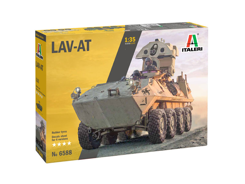 画像: イタレリ 1/35 LAV-AT【プラモデル】 