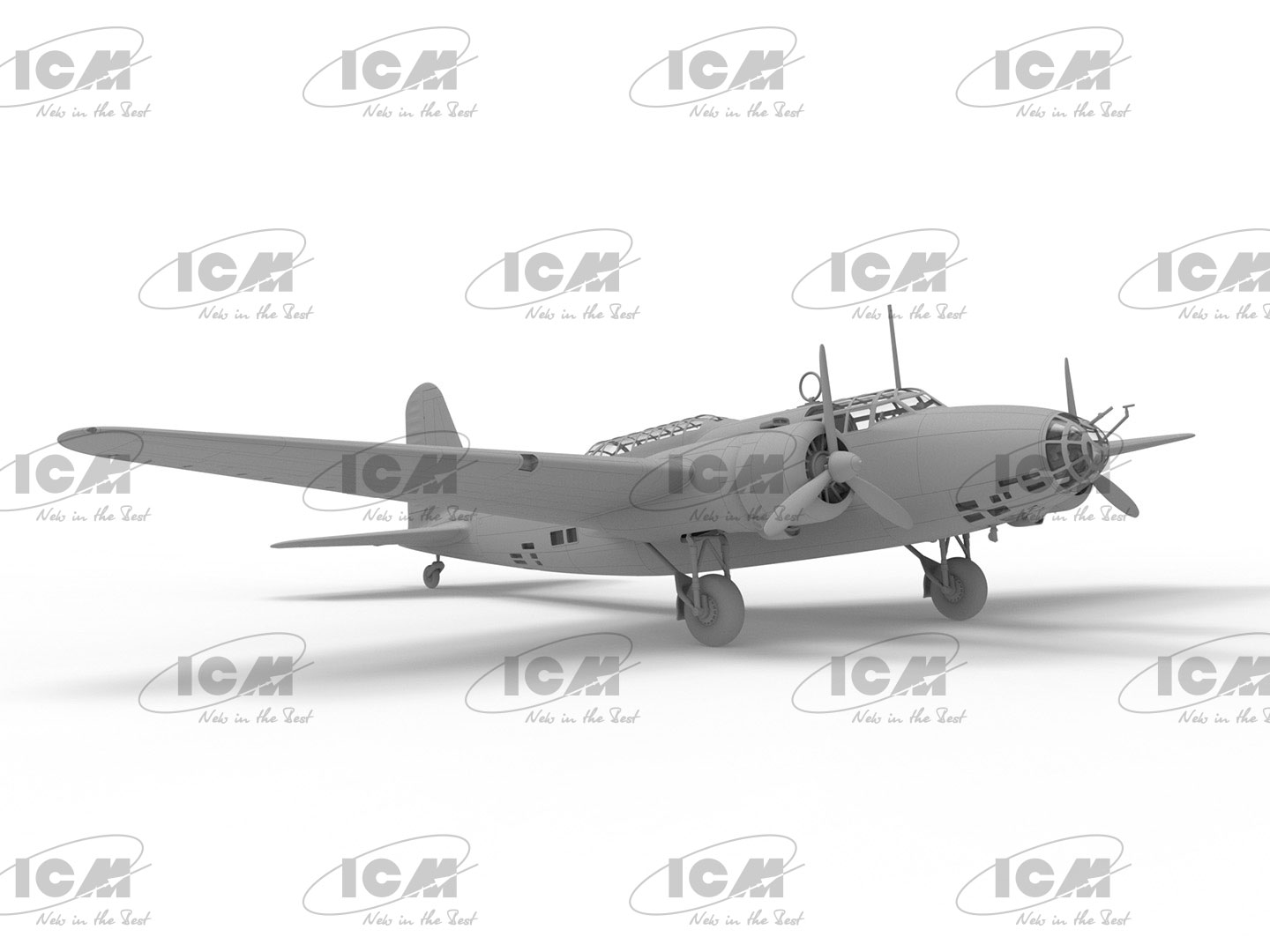 画像: ICM 1/72 日本陸軍 Ki-21-Ia 九七式重爆撃機【プラモデル】 