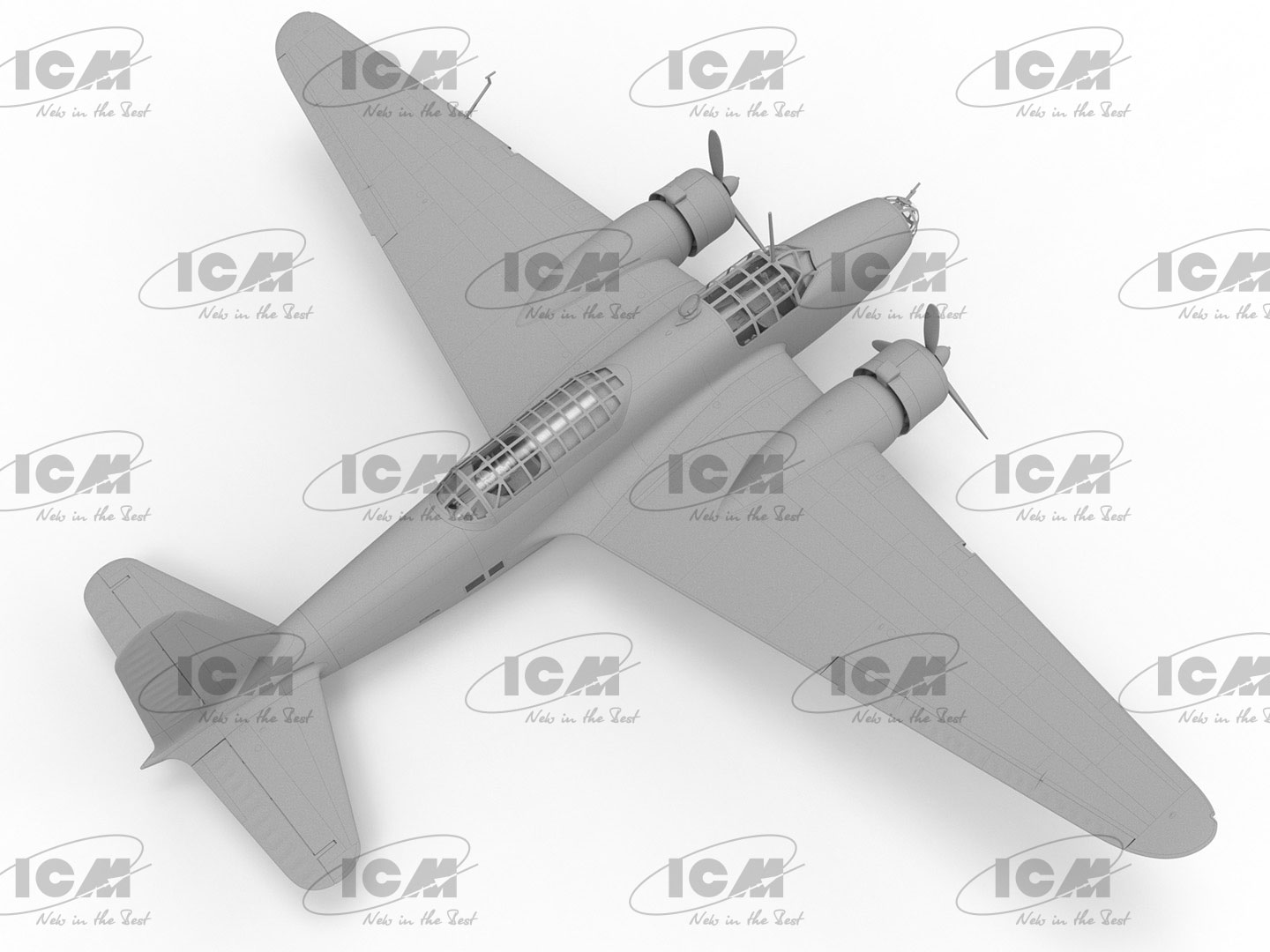 画像: ICM 1/72 日本陸軍 Ki-21-Ia 九七式重爆撃機【プラモデル】 