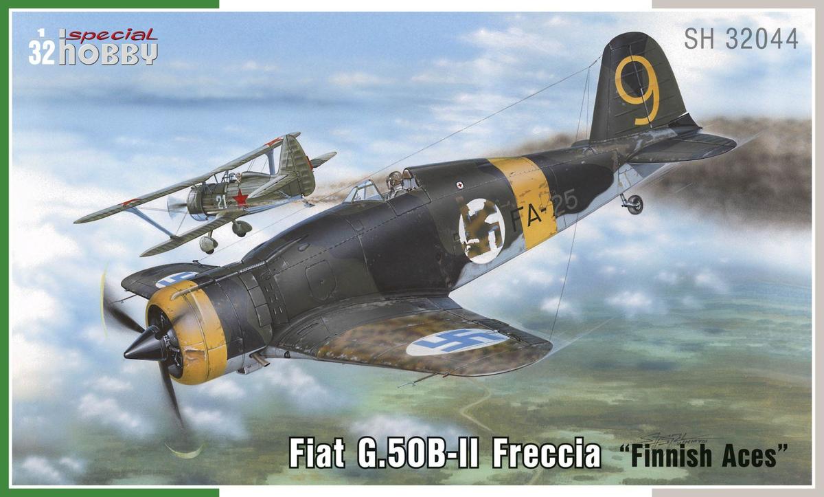 画像1: スペシャルホビー 1/32 フィアットG.50-II フィンランド空軍【プラモデル】 