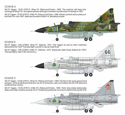 画像: スペシャルホビー 1/72 サーブSK-37ビゲン複座型【プラモデル】 