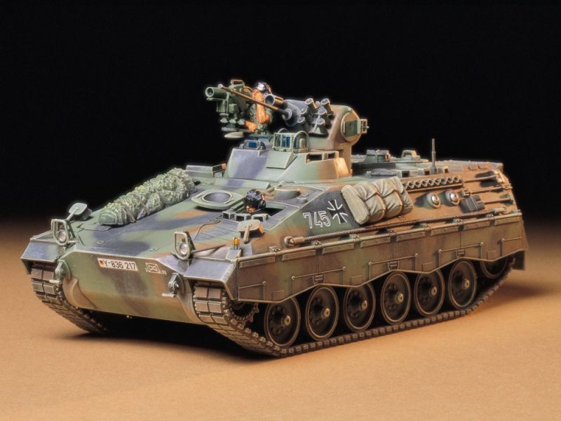 画像: タミヤ 1/35 ドイツ歩兵戦闘車 マルダー1A2 ミラン 【プラモデル】