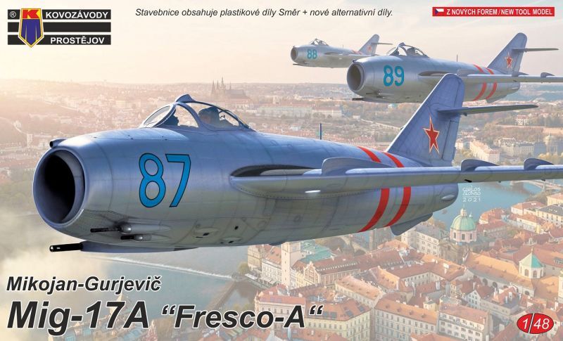 画像1: KPモデル 1/48 MiG-17A フレスコA【プラモデル】 