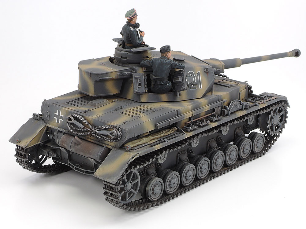 画像: タミヤ 1/35 ドイツIV号戦車G型初期生産車・伝令バイクセット“ロシア戦線”【プラモデル】 