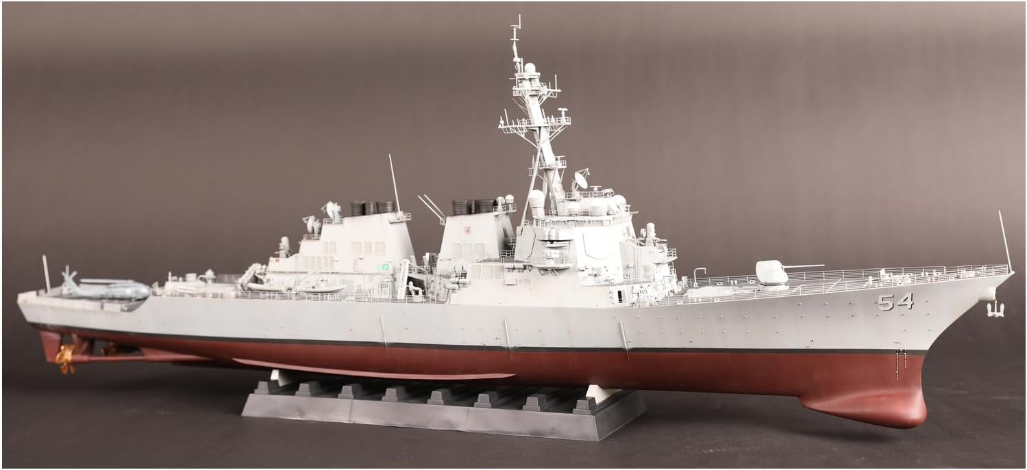 画像2: アイラブキット 1/200 アメリカ アーレイ・バーク級 ミサイル駆逐艦 USS カーティス・ウィルバー DDG-54【プラモデル】 