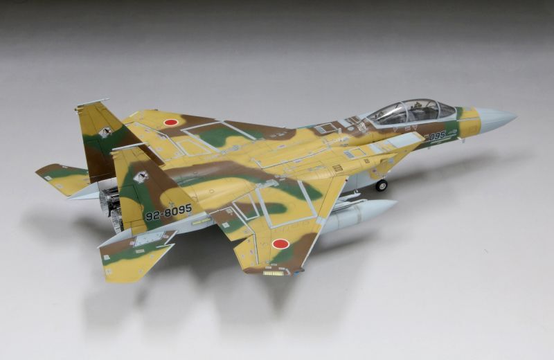 画像: ファインモールド 1/72 航空自衛隊 F-15DJ アグレッサー[095号機 茶／薄茶／深緑]【プラモデル】 