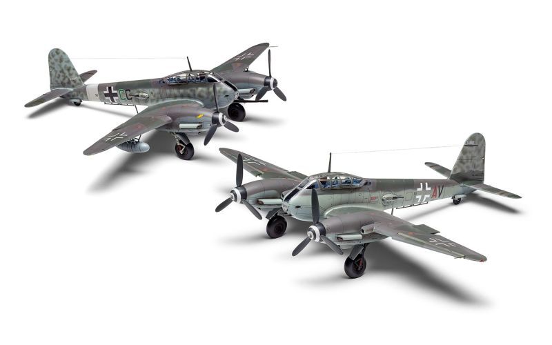 画像: エアフィックス 1/72 メッサーシュミット Me410A-1 U2/U4 【プラモデル】 