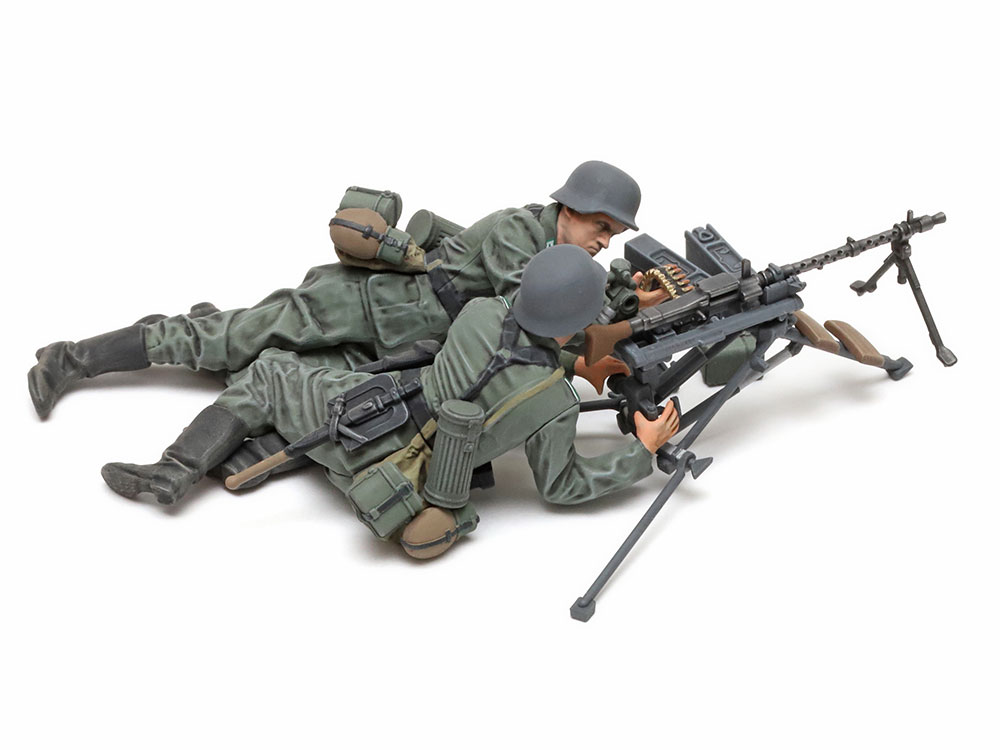 画像: タミヤ 1/35 ドイツ機関銃チーム (大戦中期)【プラモデル】 